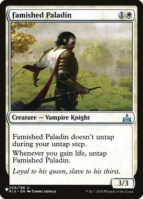 Famished Paladin (PLST) (RIX-8)