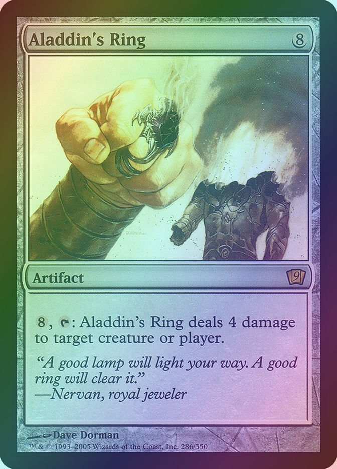 Aladdin's Ring (9ED) (286★) / Foil