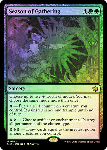 Season of Gathering (blb) (192) / Foil