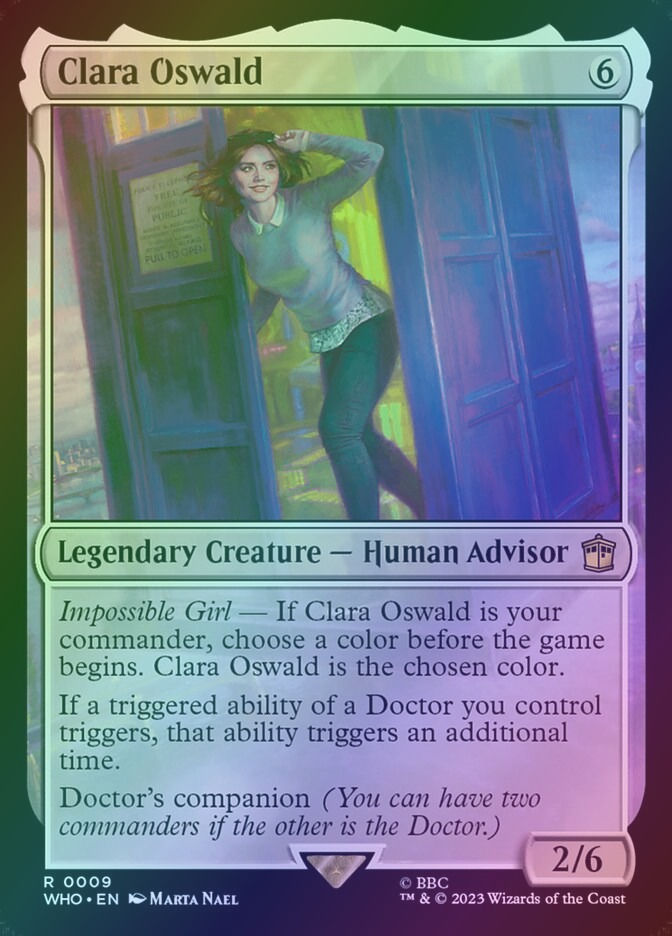 Clara Oswald (WHO) (9) / Foil