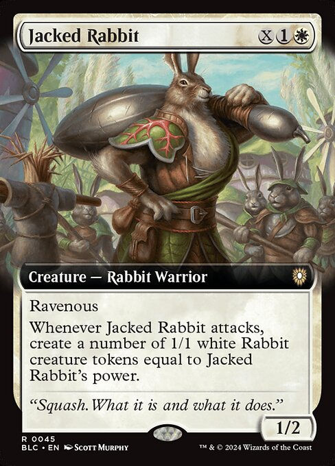 Jacked Rabbit (blc) (45) / Extended Art