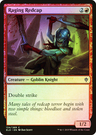 Raging Redcap (ELD) (134) / Foil