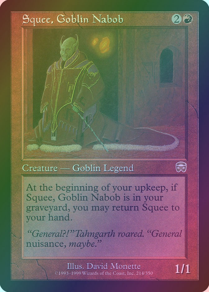 Squee, Goblin Nabob (MMQ) (214) / Foil