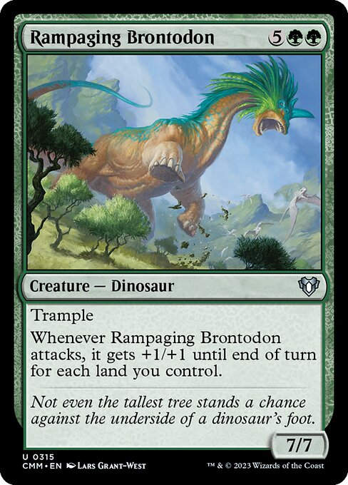 Rampaging Brontodon (cmm)