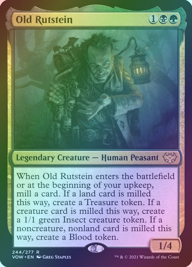 Old Rutstein (VOW) (244) / Foil
