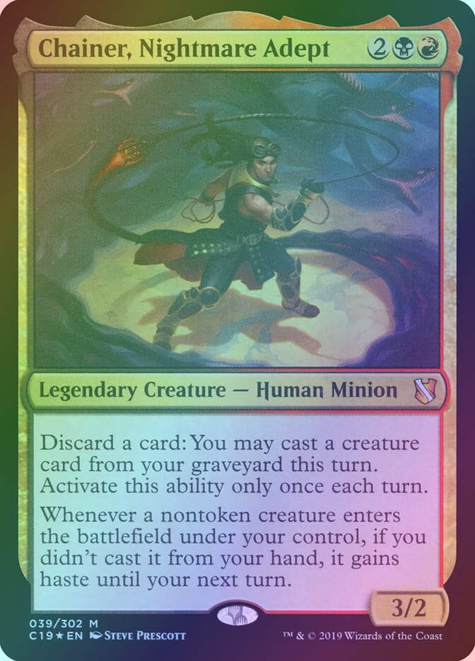 Chainer, Nightmare Adept (C19) (39) / Foil