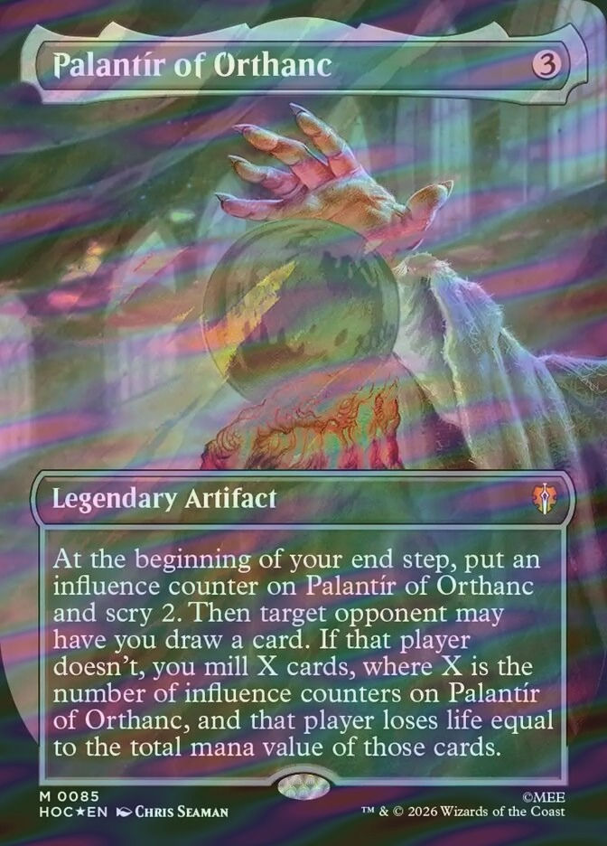 Palantír of Orthanc (HOC) (85) / Surge Foil