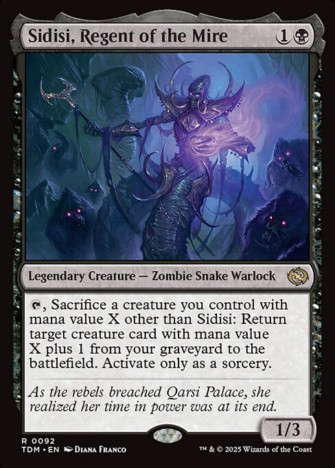 Sidisi, Regent of the Mire (TDM) (92)