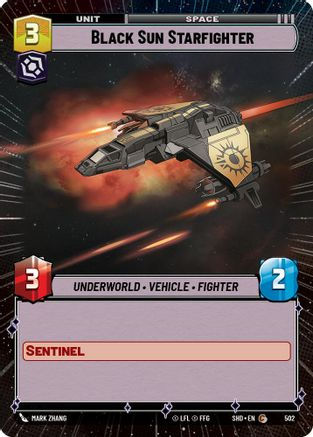 Black Sun Starfighter (Hyperspace) (SHD_#502)