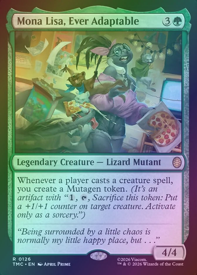 Mona Lisa, Ever Adaptable (TMC) (126) / Foil