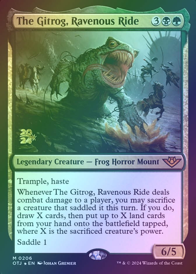 The Gitrog, Ravenous Ride (POTJ) (206s) / Foil