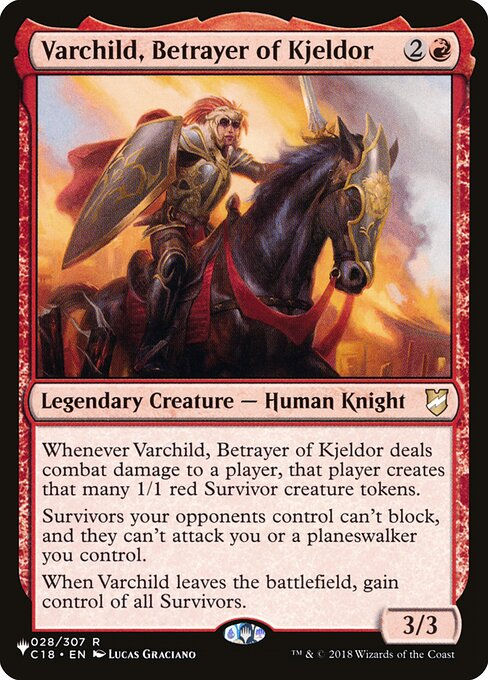 Varchild, Betrayer of Kjeldor (PLST) (C18-28)