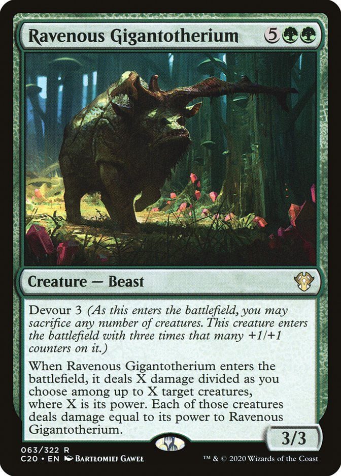 Ravenous Gigantotherium (C20) (63)
