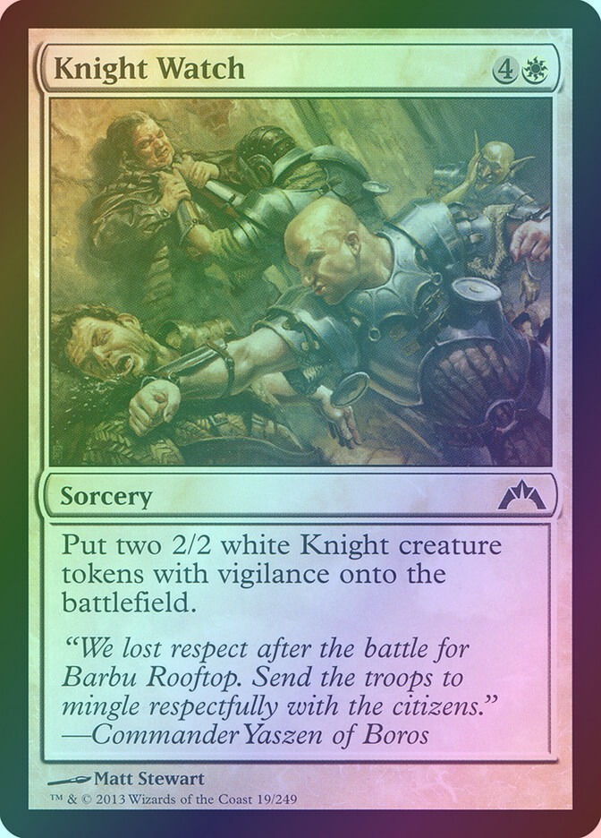 Knight Watch (GTC) (19) / Foil