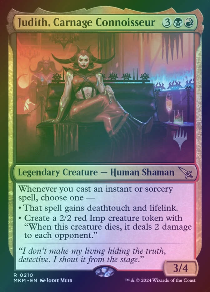 Judith, Carnage Connoisseur (PMKM) (210p) / Foil
