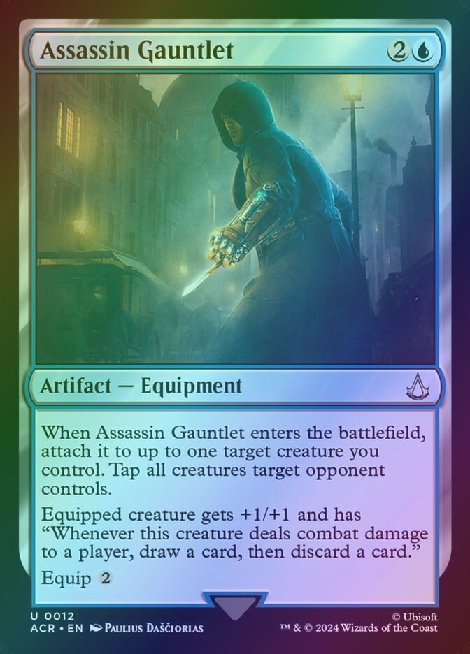 Assassin Gauntlet (ACR) (12) / Foil