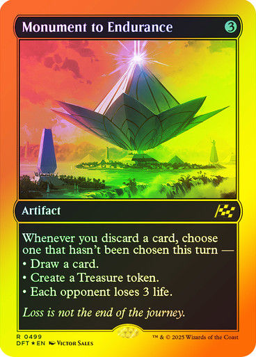 Monument to Endurance (DFT) (499) / First Place Foil