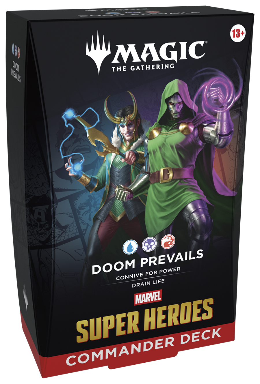 Marvel Super Heroes Commander Deck - Doom Prevails — cara 1 de 2