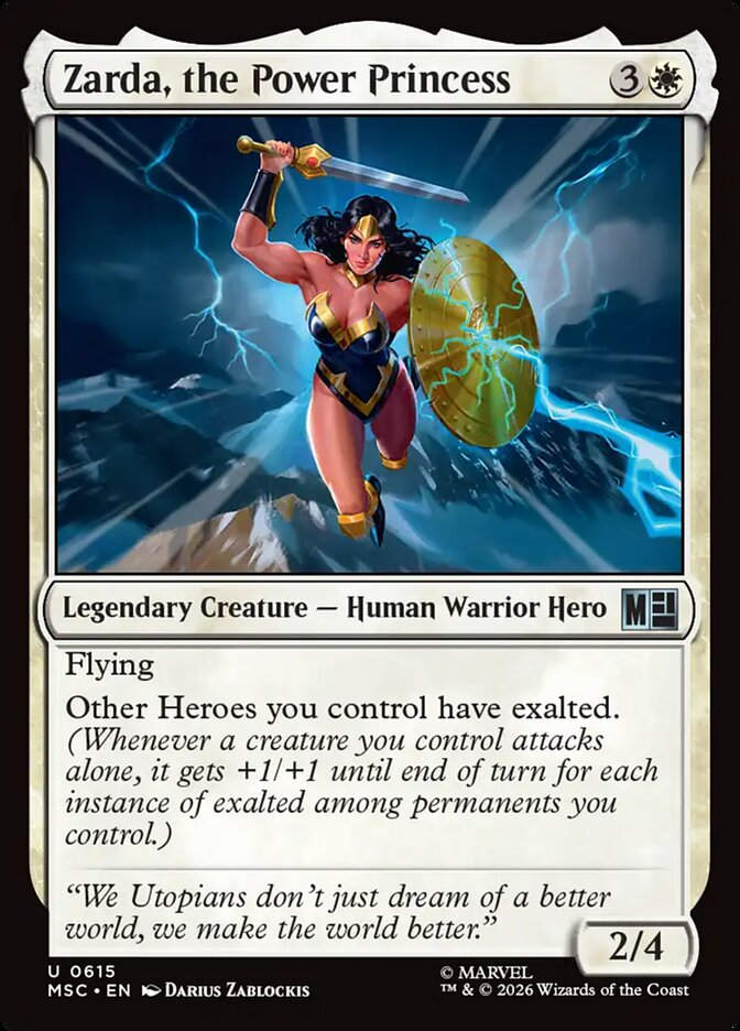 Zarda, the Power Princess (MSC) (615)