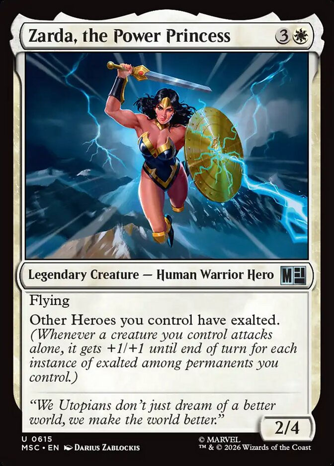 Zarda, the Power Princess (MSC) (615)