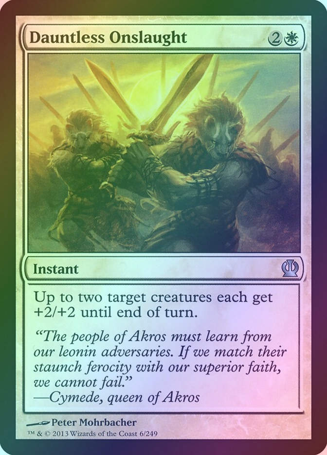 Dauntless Onslaught (THS) (6) / Foil