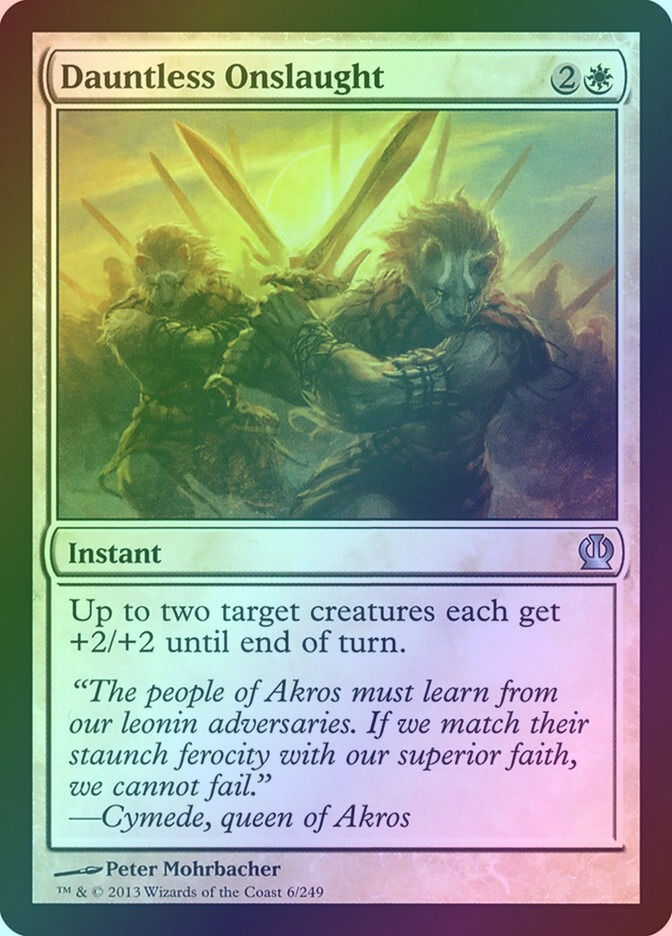 Dauntless Onslaught (THS) (6) / Foil