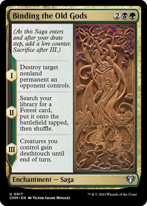 Binding the Old Gods (cmm) (Commander Deck)