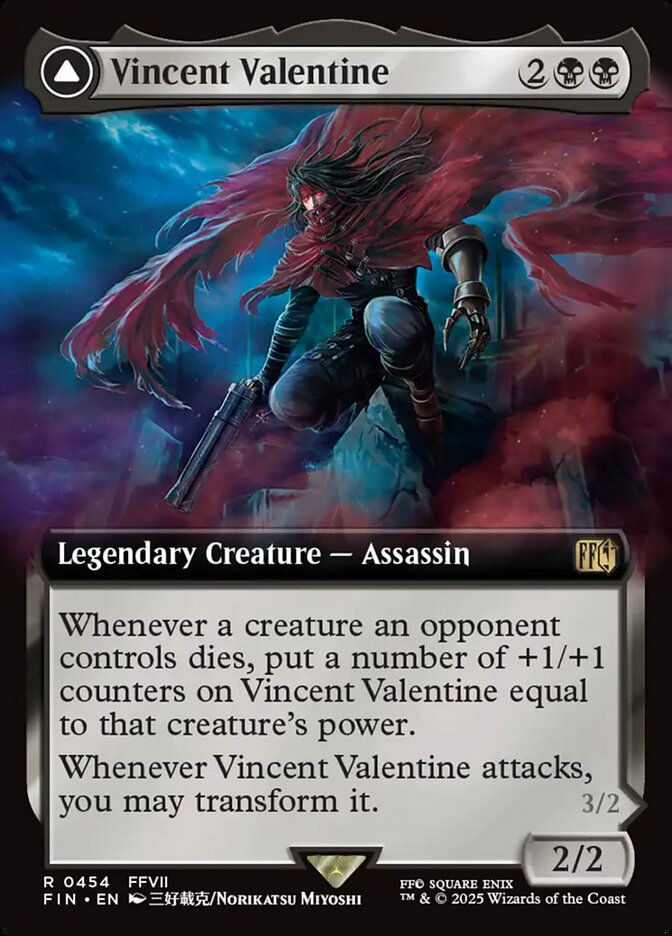 Vincent Valentine // Galian Beast (FIN) (454) / Extended Art — cara 1 de 2