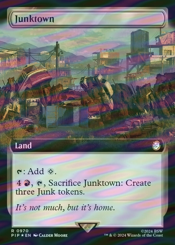 Junktown (PIP) (970) / Extended Art / Surge Foil