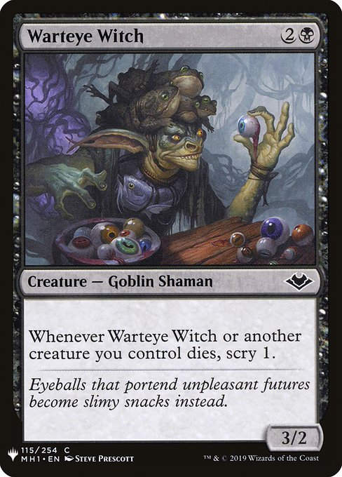 Warteye Witch (PLST) (MH1-115)