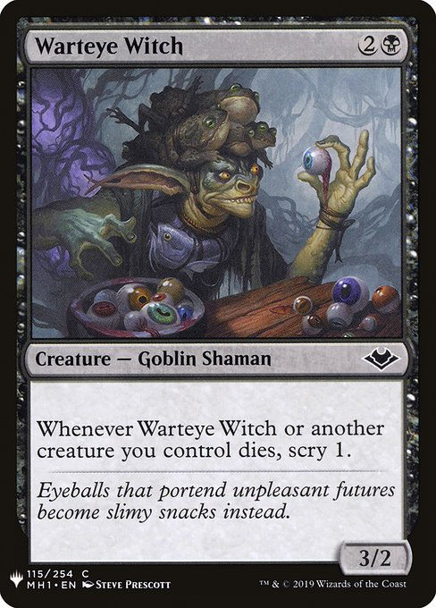 Warteye Witch (PLST) (MH1-115)