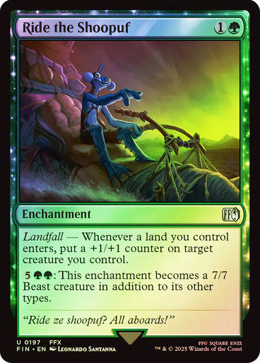 Ride the Shoopuf (FIN) (197) / Foil