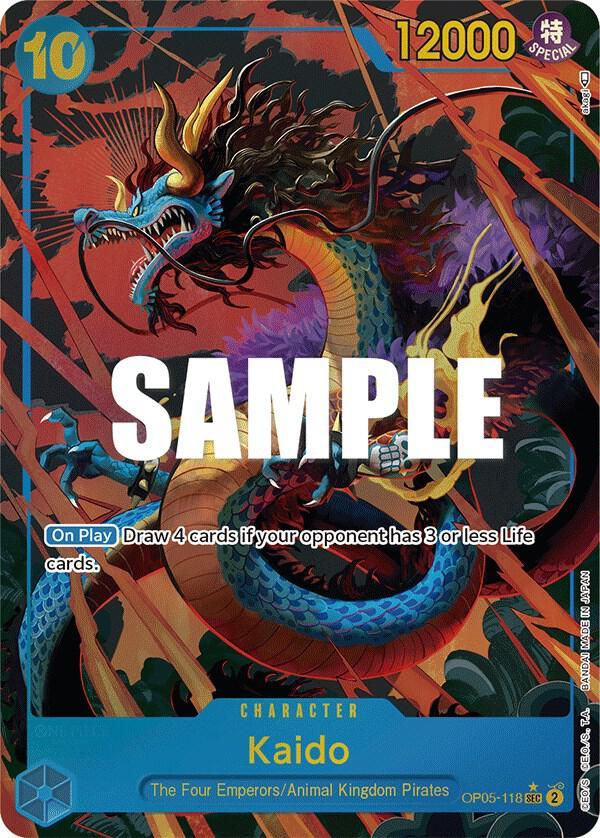 Kaido (118) (Alternate Art) (OP05-118) / Foil