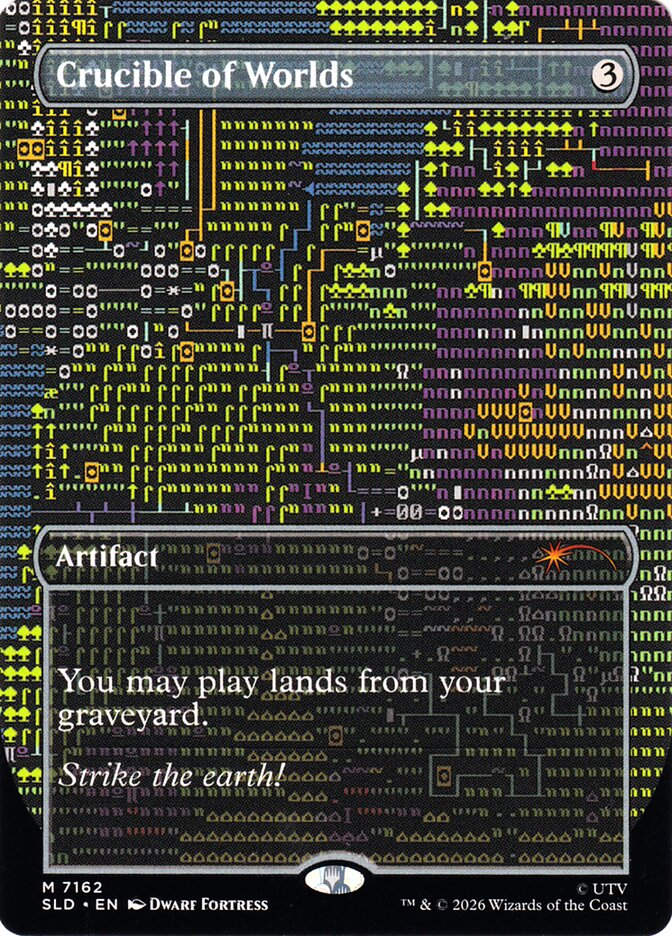 Crucible of Worlds (SLD) (7162) / Borderless