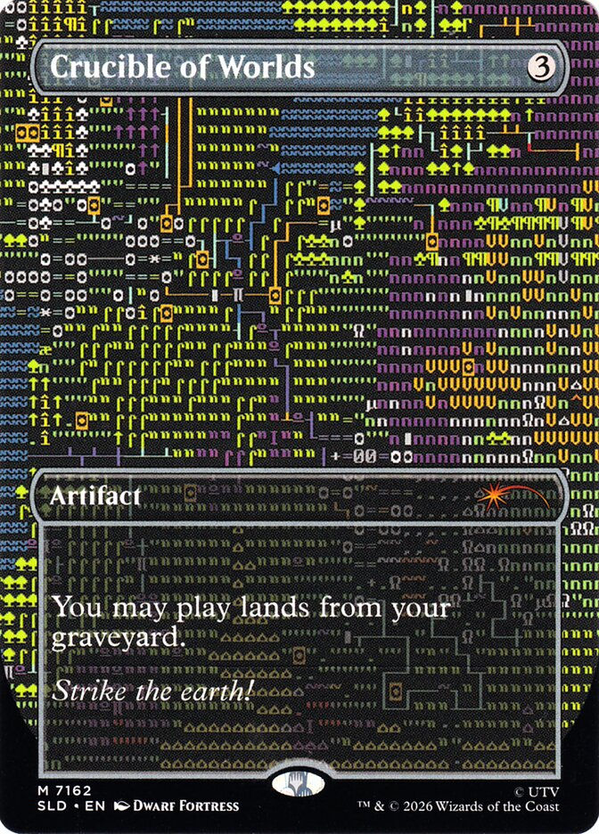 Crucible of Worlds (SLD) (7162) / Borderless
