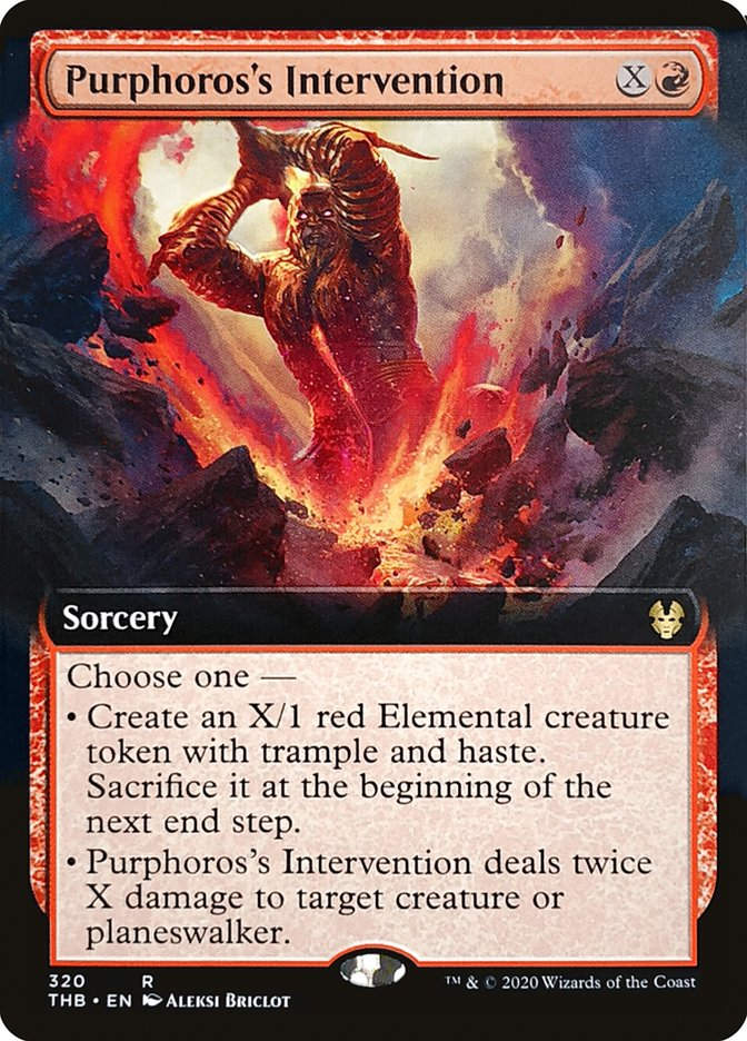 Purphoros's Intervention (THB) (320) / Extended Art