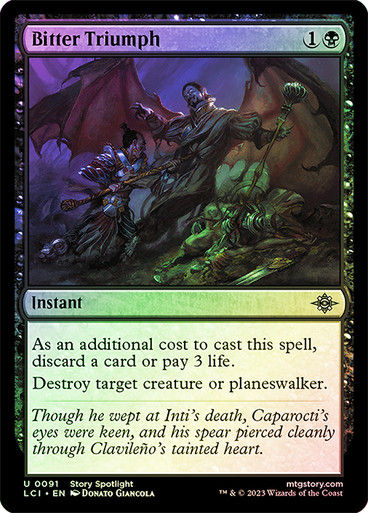 Bitter Triumph (lci) / Foil