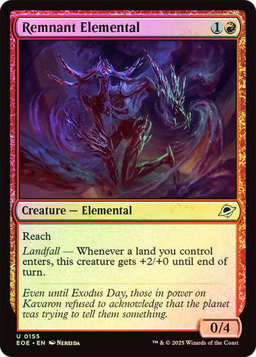 Remnant Elemental (EOE) (155) / Foil