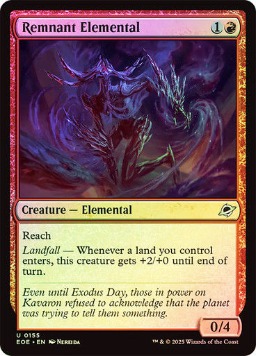 Remnant Elemental (EOE) (155) / Foil
