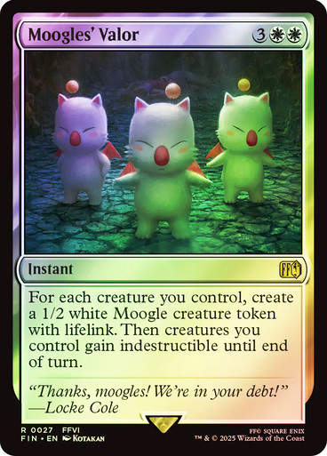 Moogles' Valor (FIN) (27) / Foil