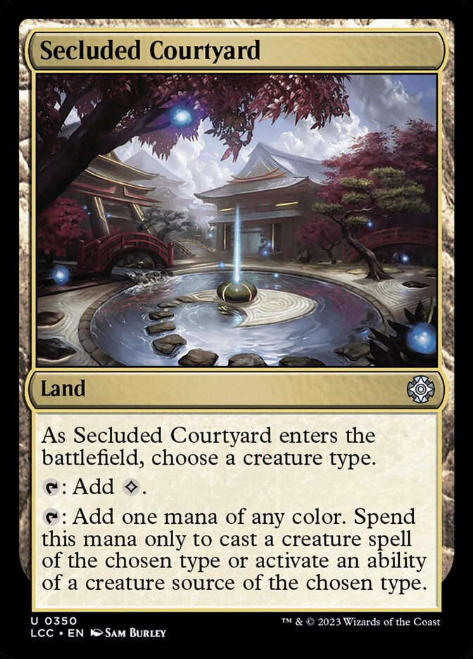 Secluded Courtyard (LCC) (350)