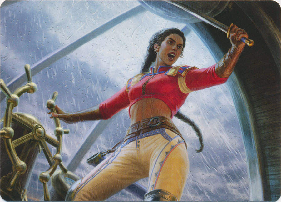 Sisay, Weatherlight Captain (Art Series)