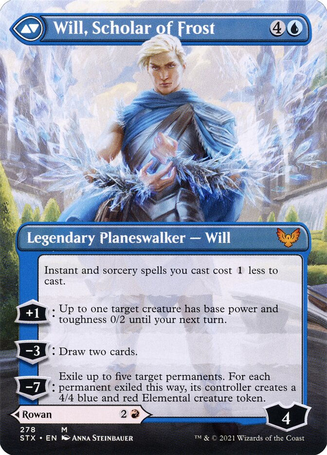 Rowan, Scholar of Sparks // Will, Scholar of Frost (STX) (278) — cara 2 de 2