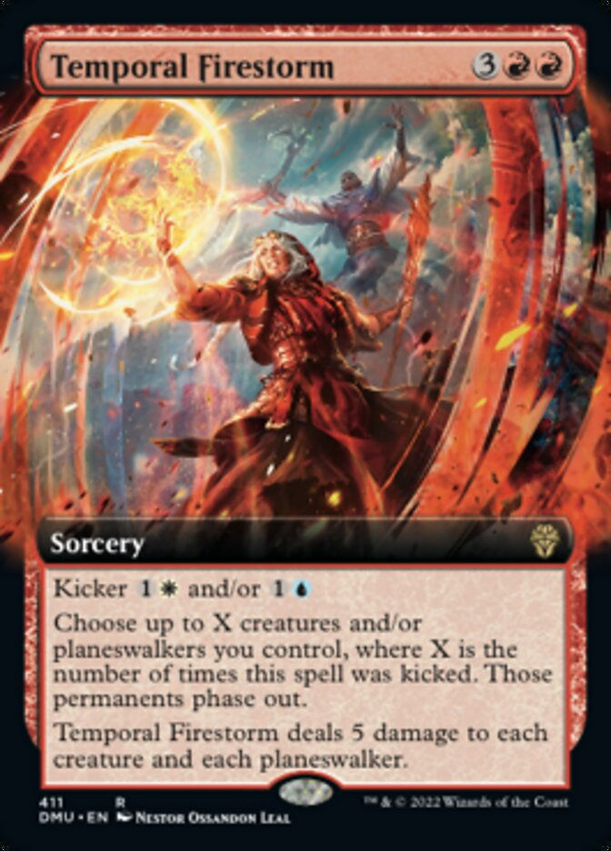 Temporal Firestorm (DMU) / Extended Art
