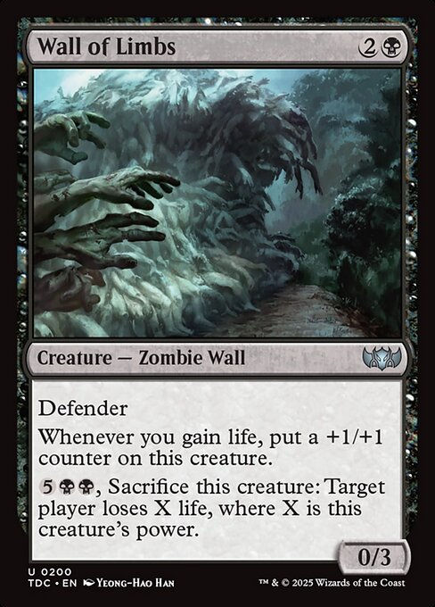 Wall of Limbs (TDC) (200)