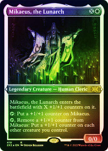 Mikaeus, the Lunarch (2X2) / Etched Foil