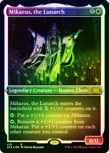 Mikaeus, the Lunarch (2X2) / Etched Foil