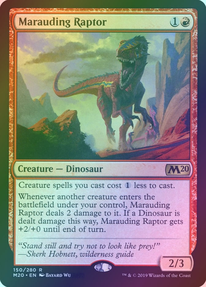 Marauding Raptor (M20) (150) / Foil