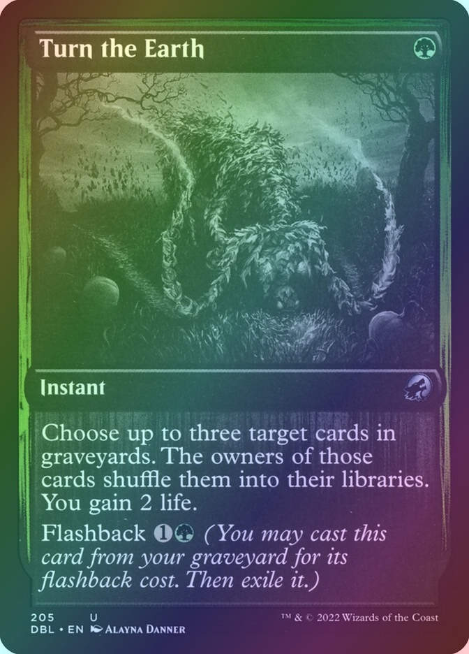 Turn the Earth (DBL) (205) / Foil