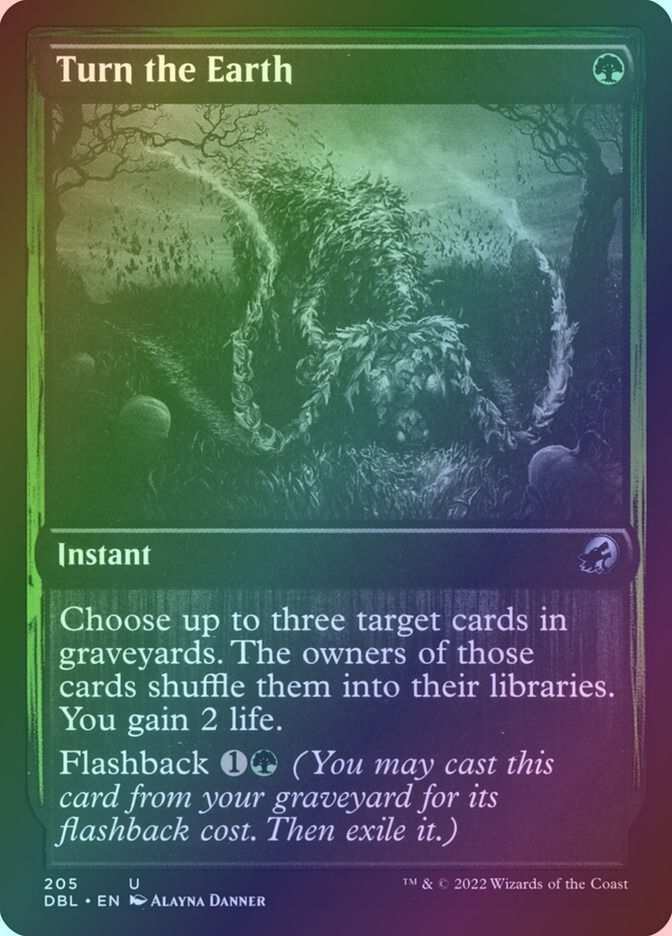 Turn the Earth (DBL) (205) / Foil
